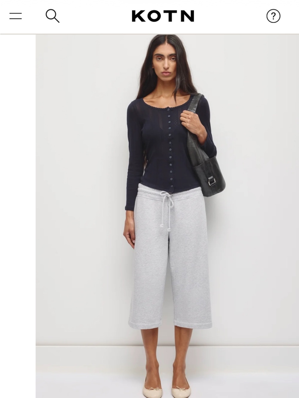 Kotn terry Capris
